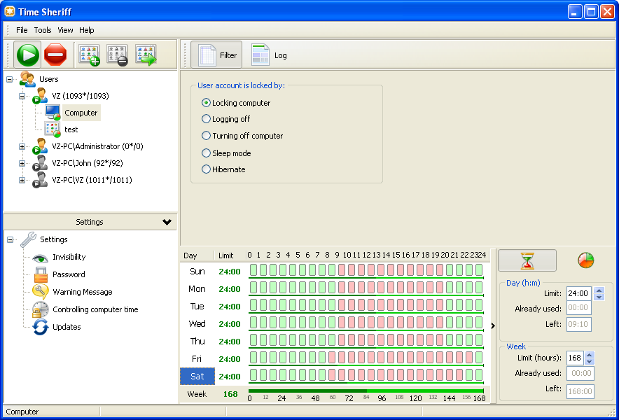 Work Attendance Control