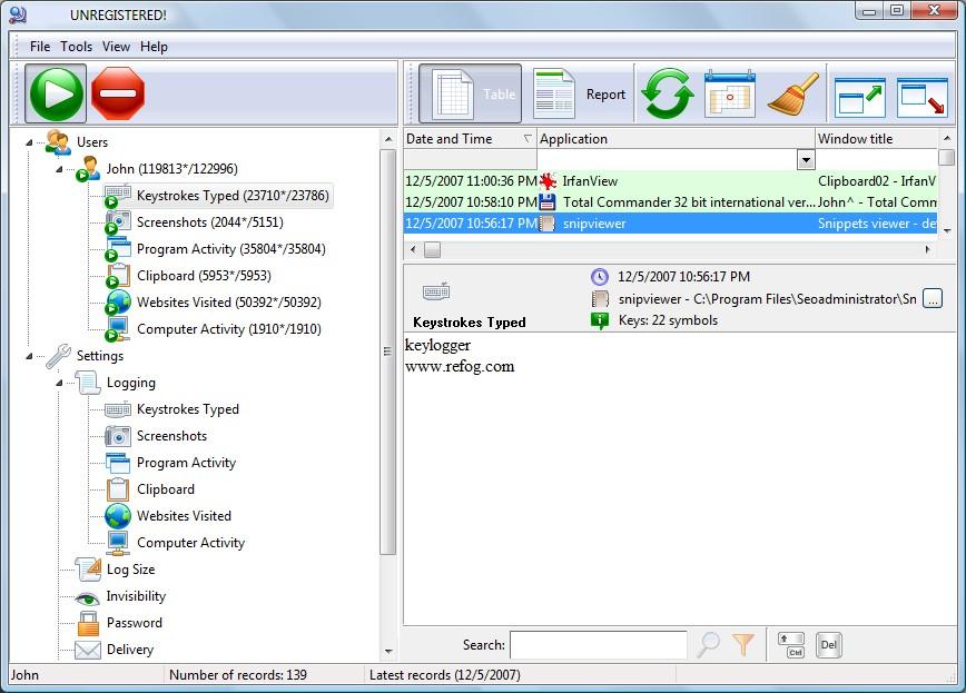 kgb keylogger